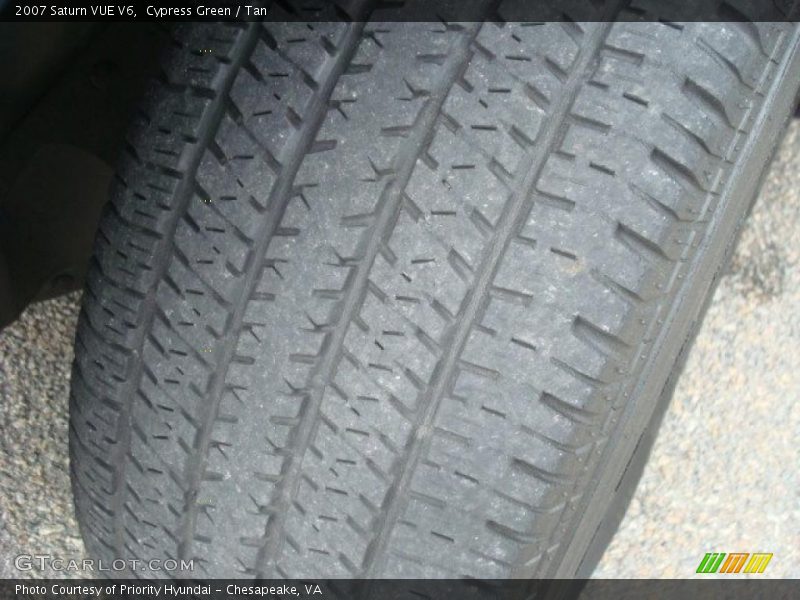 Cypress Green / Tan 2007 Saturn VUE V6