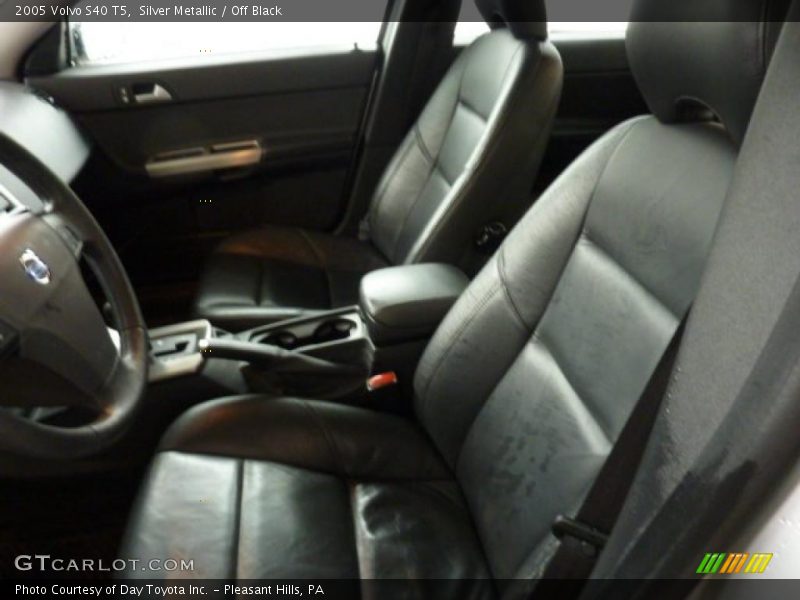 Silver Metallic / Off Black 2005 Volvo S40 T5