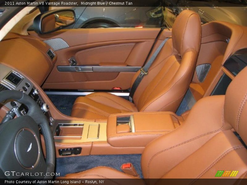  2011 V8 Vantage Roadster Chestnut Tan Interior