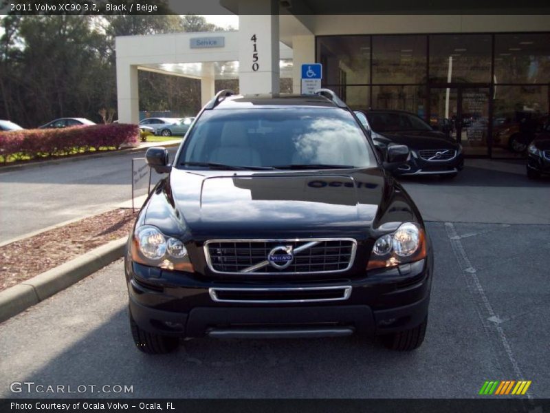Black / Beige 2011 Volvo XC90 3.2