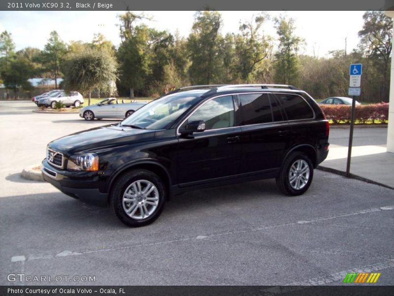 Black / Beige 2011 Volvo XC90 3.2