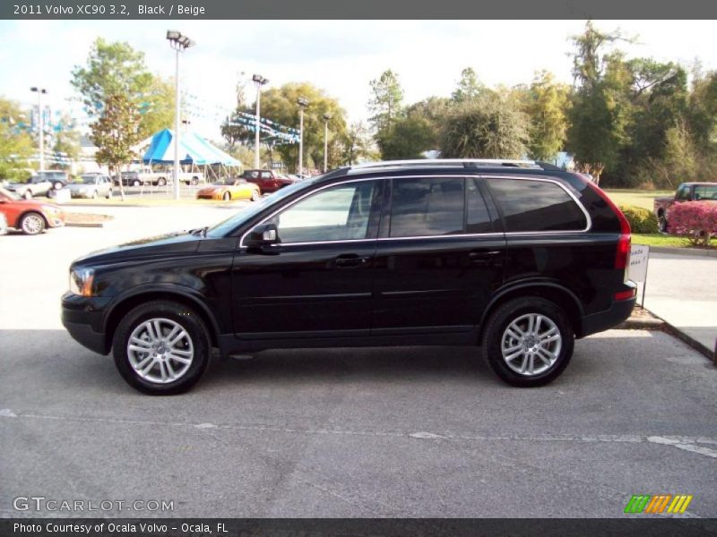 Black / Beige 2011 Volvo XC90 3.2