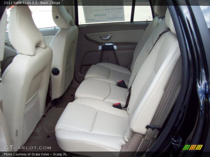 Black / Beige 2011 Volvo XC90 3.2