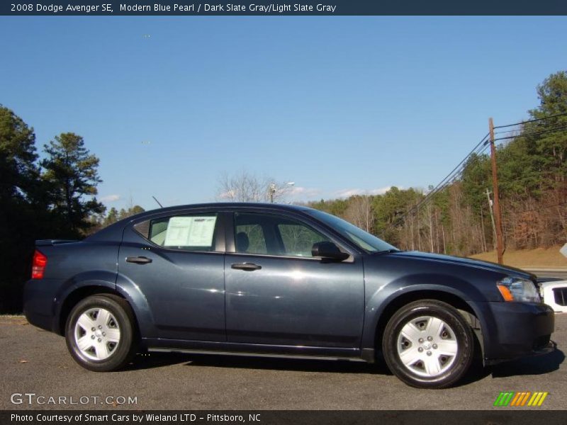 Modern Blue Pearl / Dark Slate Gray/Light Slate Gray 2008 Dodge Avenger SE