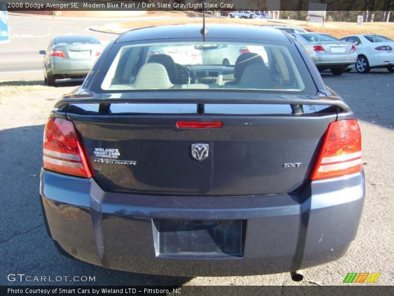 Modern Blue Pearl / Dark Slate Gray/Light Slate Gray 2008 Dodge Avenger SE