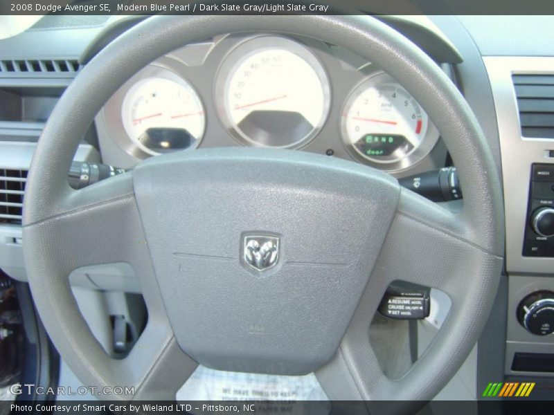 Modern Blue Pearl / Dark Slate Gray/Light Slate Gray 2008 Dodge Avenger SE