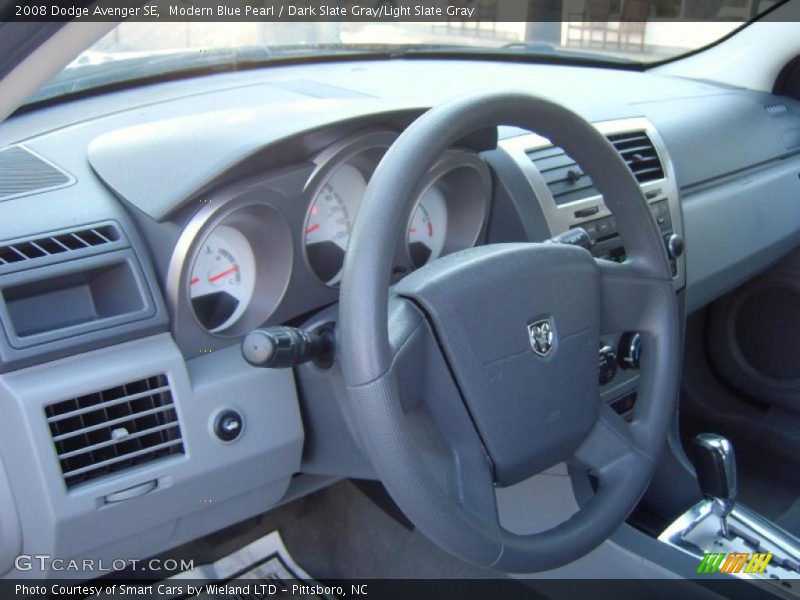 Modern Blue Pearl / Dark Slate Gray/Light Slate Gray 2008 Dodge Avenger SE