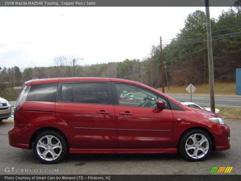 Copper Red / Sand 2008 Mazda MAZDA5 Touring