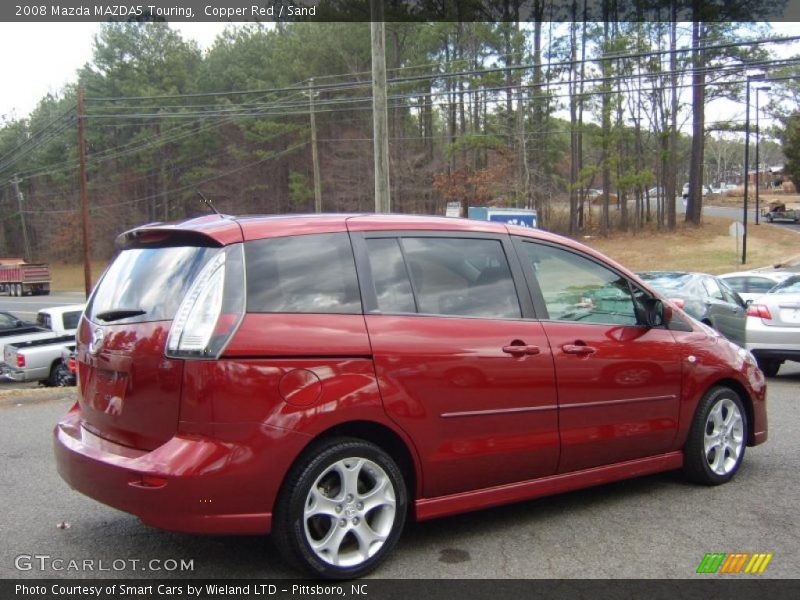 Copper Red / Sand 2008 Mazda MAZDA5 Touring