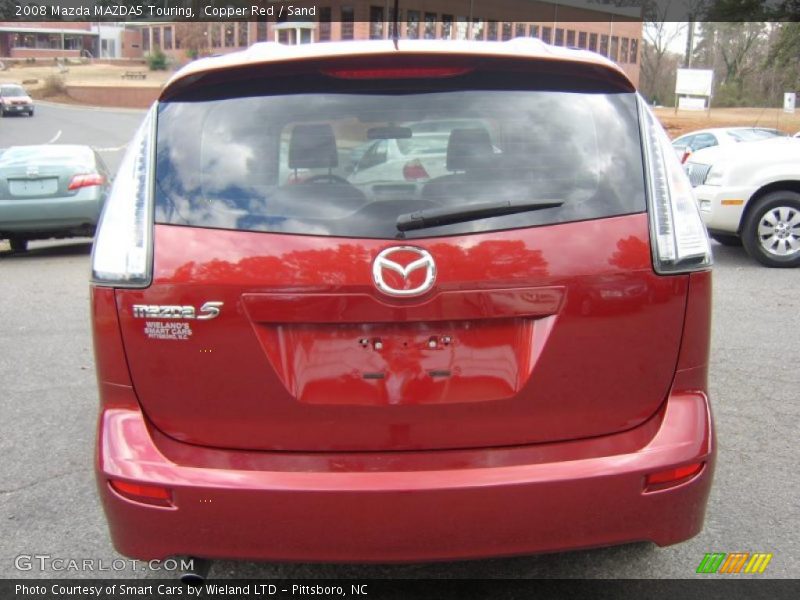 Copper Red / Sand 2008 Mazda MAZDA5 Touring