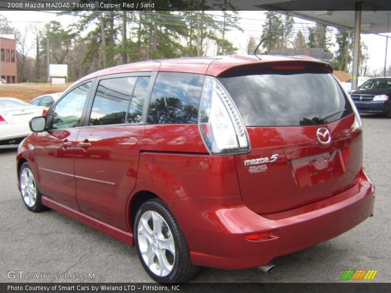 Copper Red / Sand 2008 Mazda MAZDA5 Touring