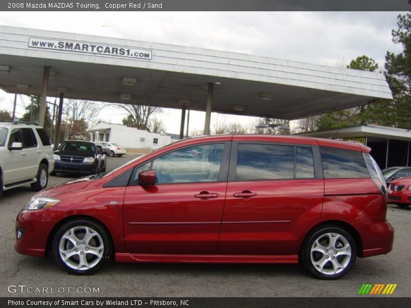Copper Red / Sand 2008 Mazda MAZDA5 Touring