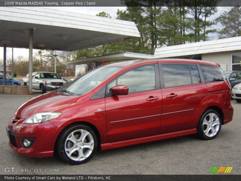 Copper Red / Sand 2008 Mazda MAZDA5 Touring