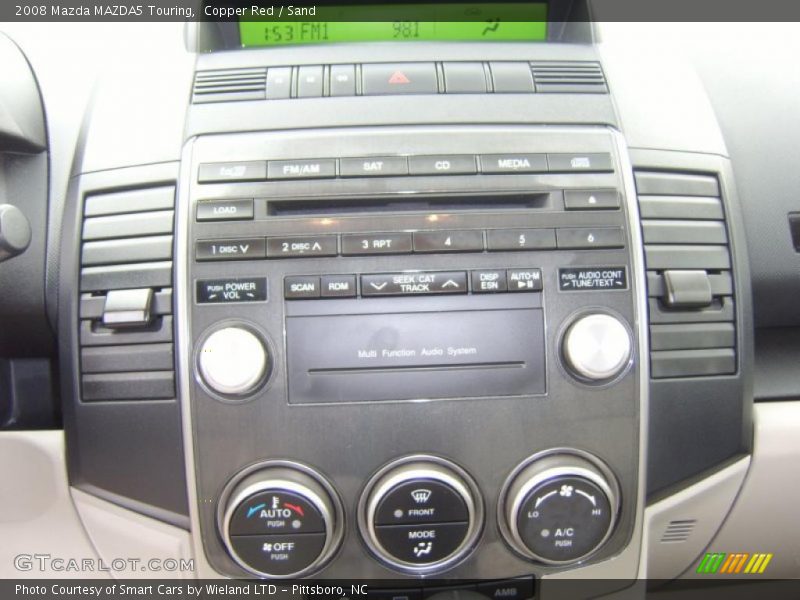 Copper Red / Sand 2008 Mazda MAZDA5 Touring