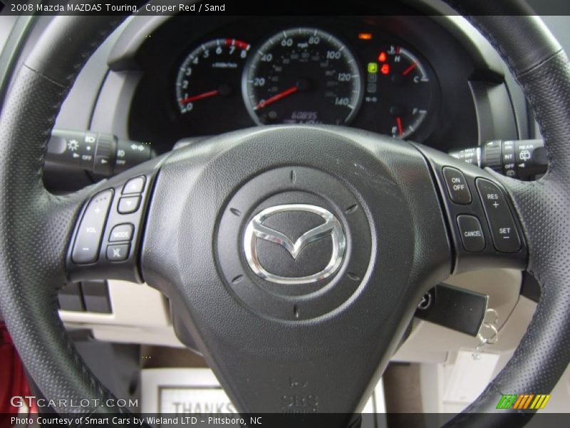 Copper Red / Sand 2008 Mazda MAZDA5 Touring