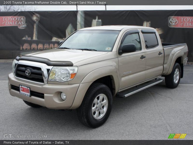 Desert Sand Mica / Taupe 2005 Toyota Tacoma PreRunner Double Cab