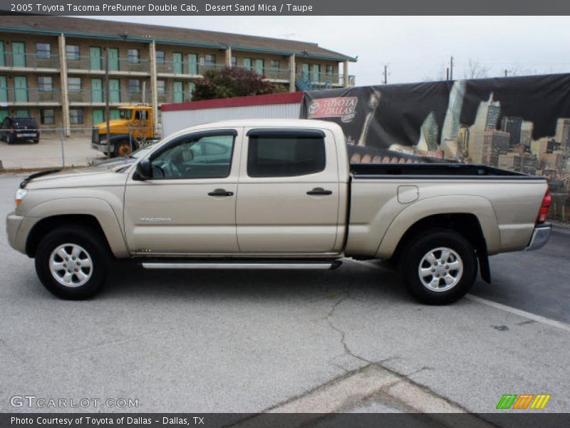 Desert Sand Mica / Taupe 2005 Toyota Tacoma PreRunner Double Cab