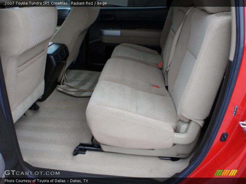 Radiant Red / Beige 2007 Toyota Tundra SR5 CrewMax