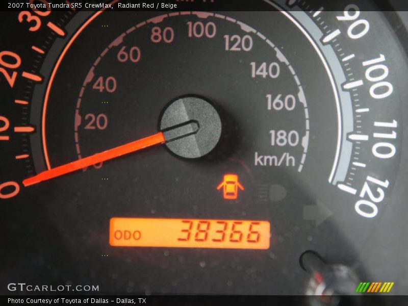 Radiant Red / Beige 2007 Toyota Tundra SR5 CrewMax