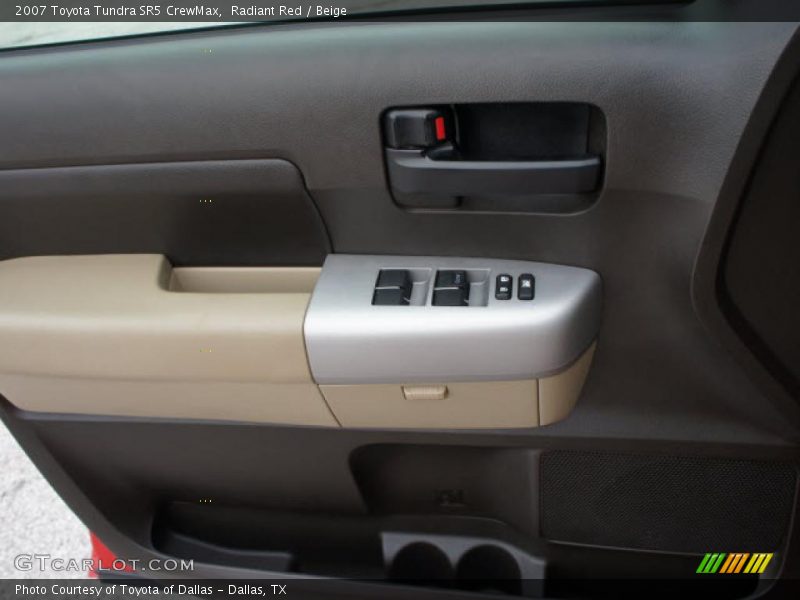 Radiant Red / Beige 2007 Toyota Tundra SR5 CrewMax