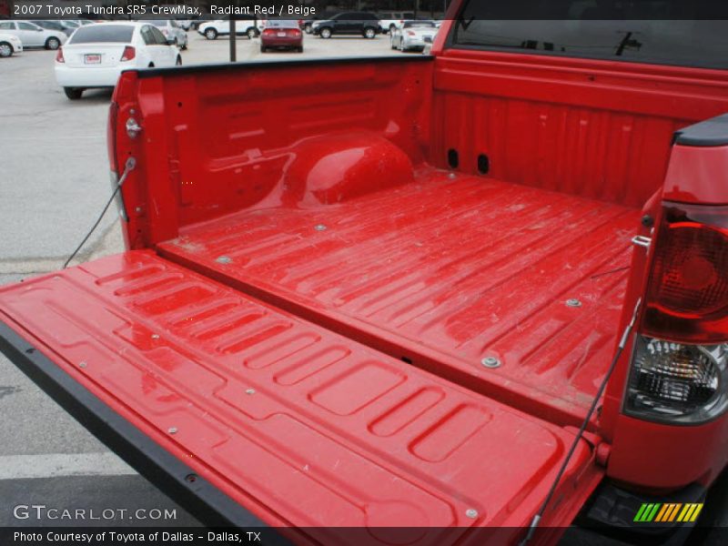 Radiant Red / Beige 2007 Toyota Tundra SR5 CrewMax