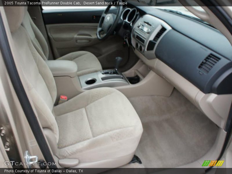  2005 Tacoma PreRunner Double Cab Taupe Interior