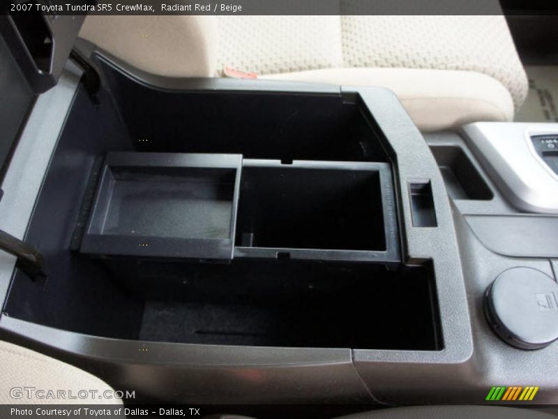 Radiant Red / Beige 2007 Toyota Tundra SR5 CrewMax