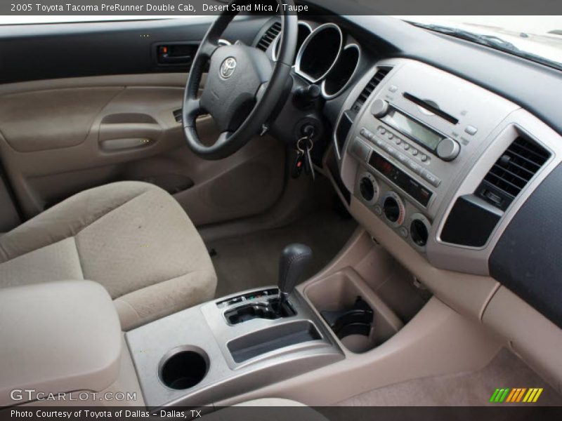 Desert Sand Mica / Taupe 2005 Toyota Tacoma PreRunner Double Cab