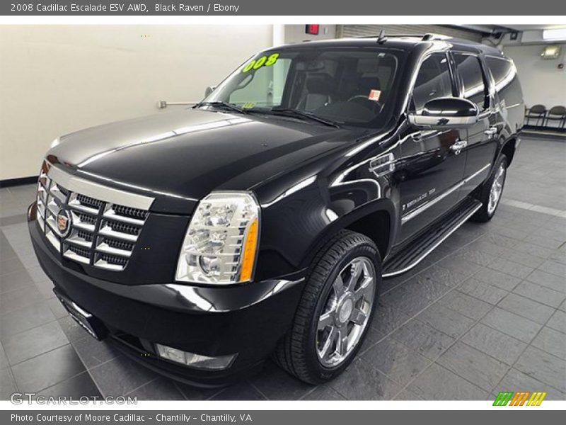 Black Raven / Ebony 2008 Cadillac Escalade ESV AWD