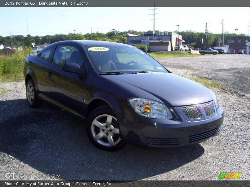 Dark Slate Metallic / Ebony 2009 Pontiac G5