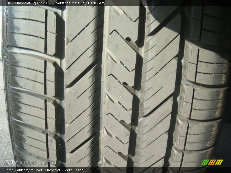 Silverstone Metallic / Dark Gray 2007 Chevrolet Equinox LS