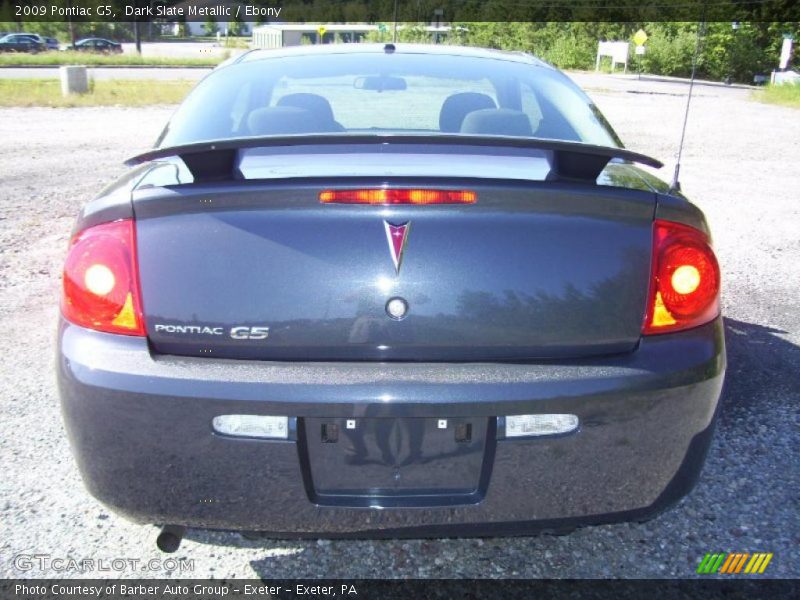 Dark Slate Metallic / Ebony 2009 Pontiac G5