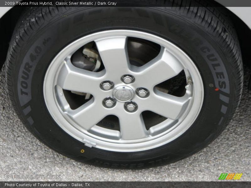 Classic Silver Metallic / Dark Gray 2009 Toyota Prius Hybrid