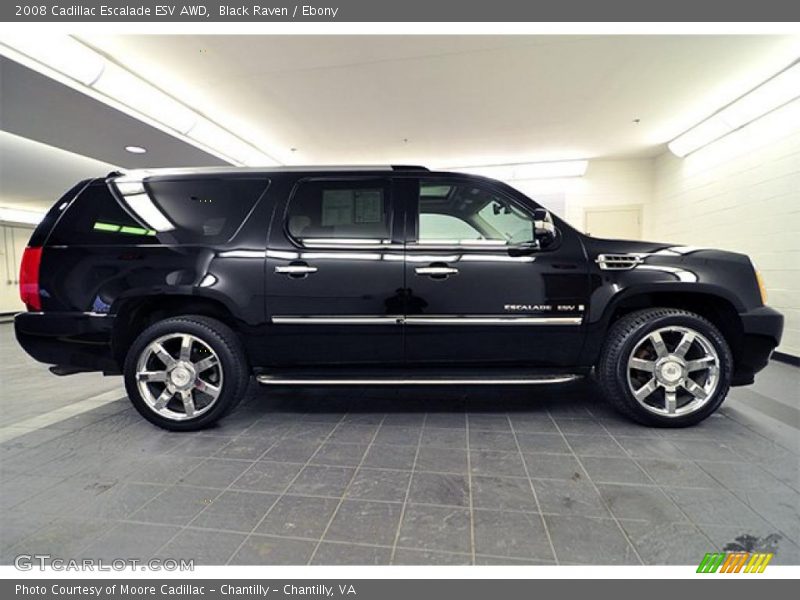 Black Raven / Ebony 2008 Cadillac Escalade ESV AWD