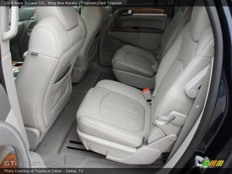 Ming Blue Metallic / Titanium/Dark Titanium 2008 Buick Enclave CXL