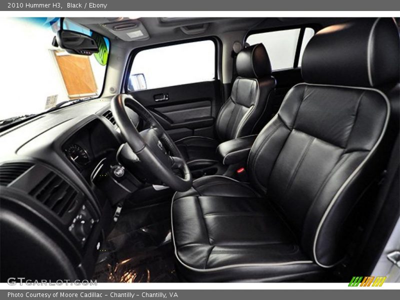  2010 H3  Ebony Interior