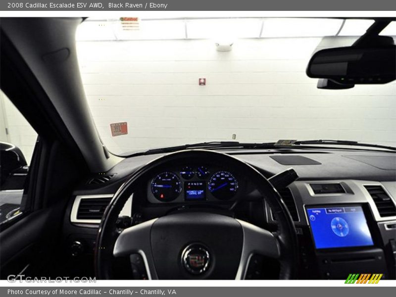 Black Raven / Ebony 2008 Cadillac Escalade ESV AWD