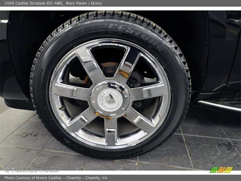 Black Raven / Ebony 2008 Cadillac Escalade ESV AWD