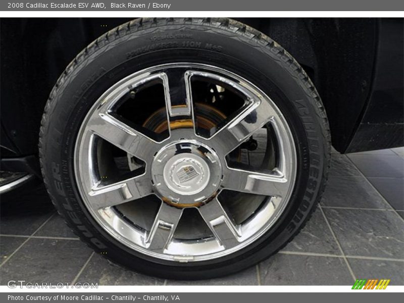 Black Raven / Ebony 2008 Cadillac Escalade ESV AWD