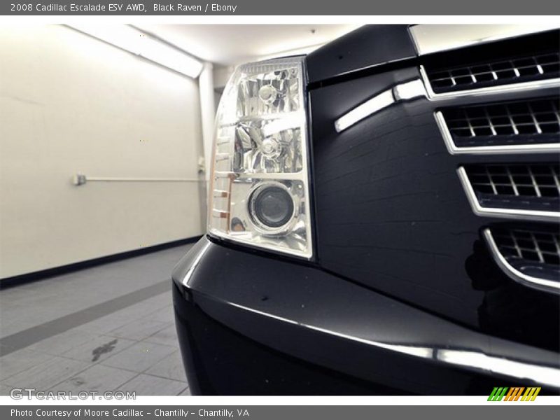 Black Raven / Ebony 2008 Cadillac Escalade ESV AWD