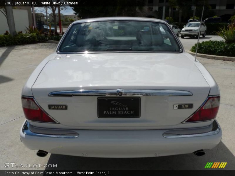 White Onyx / Oatmeal 2003 Jaguar XJ XJ8