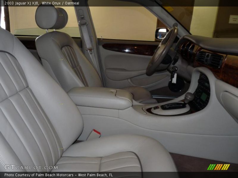 White Onyx / Oatmeal 2003 Jaguar XJ XJ8