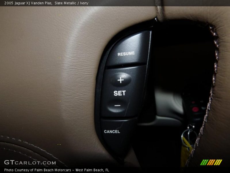 Slate Metallic / Ivory 2005 Jaguar XJ Vanden Plas