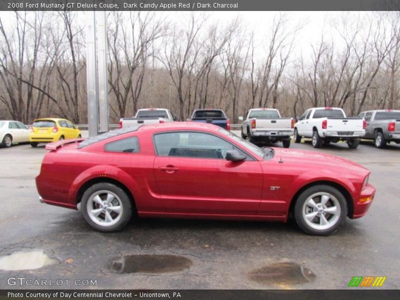 Dark Candy Apple Red / Dark Charcoal 2008 Ford Mustang GT Deluxe Coupe
