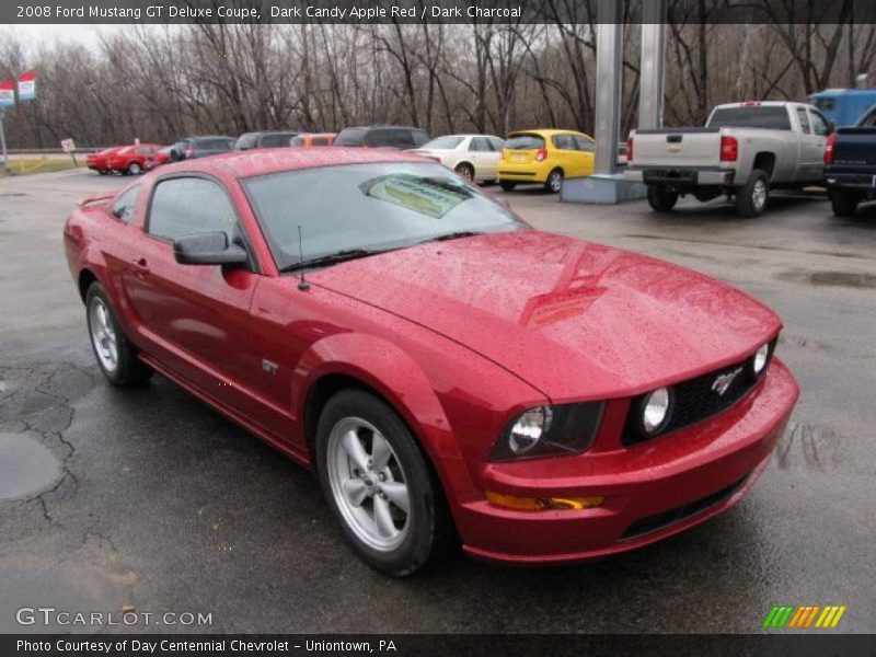 Front 3/4 View of 2008 Mustang GT Deluxe Coupe