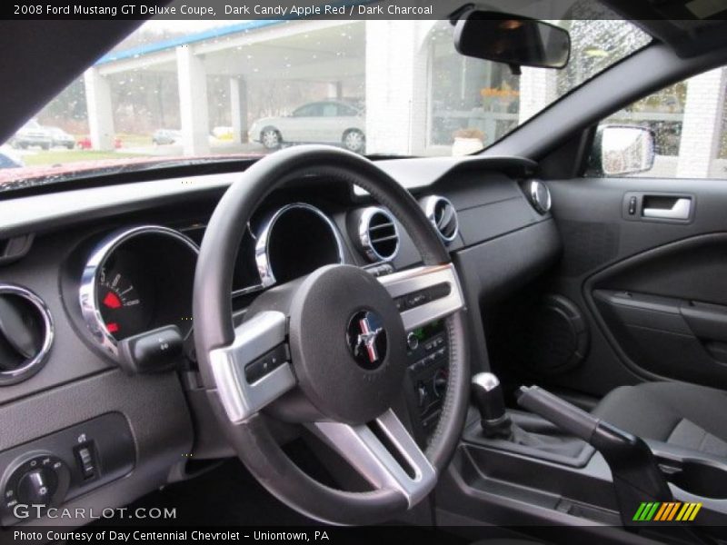 Dark Candy Apple Red / Dark Charcoal 2008 Ford Mustang GT Deluxe Coupe