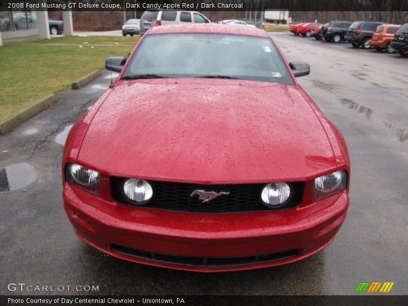 Dark Candy Apple Red / Dark Charcoal 2008 Ford Mustang GT Deluxe Coupe
