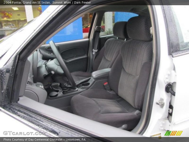 Summit White / Dark Pewter 2004 Pontiac Grand Am SE Sedan
