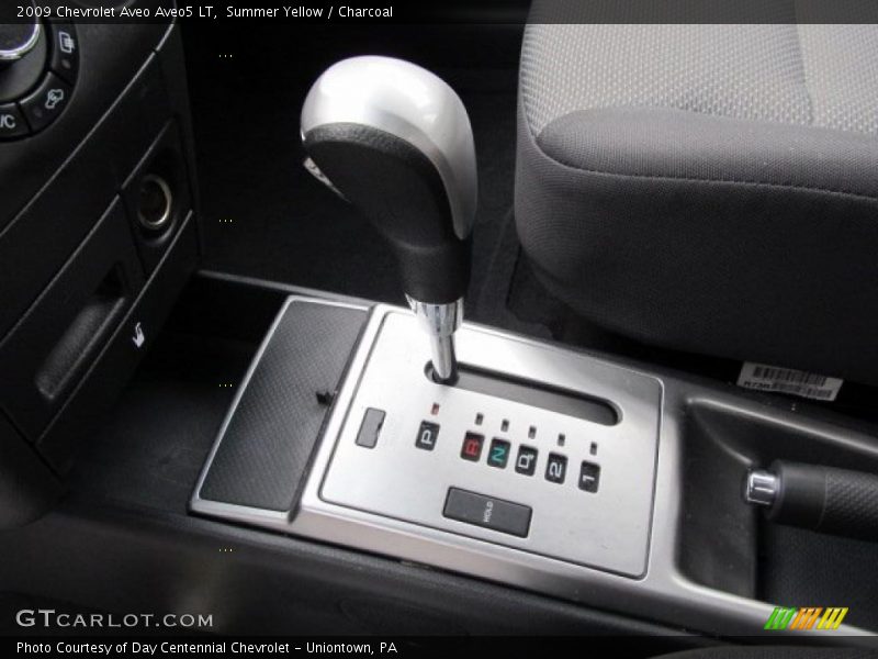 Summer Yellow / Charcoal 2009 Chevrolet Aveo Aveo5 LT