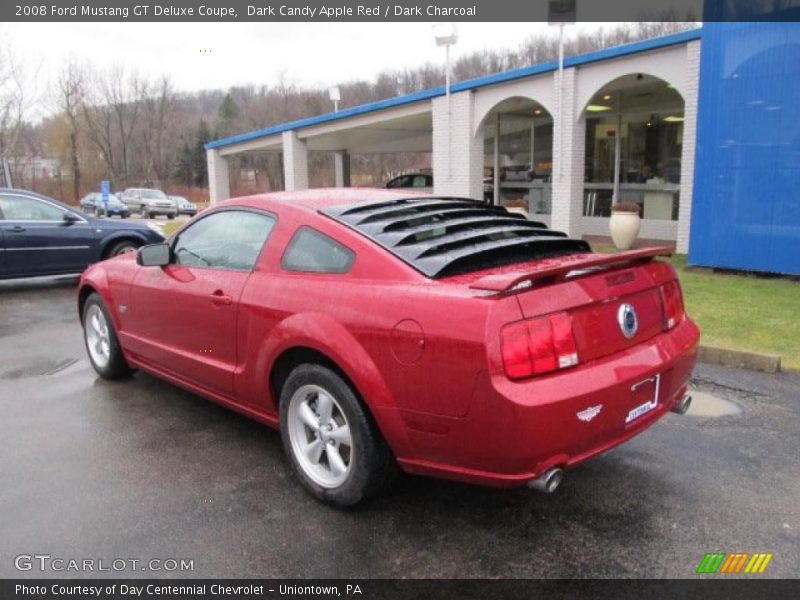 Dark Candy Apple Red / Dark Charcoal 2008 Ford Mustang GT Deluxe Coupe